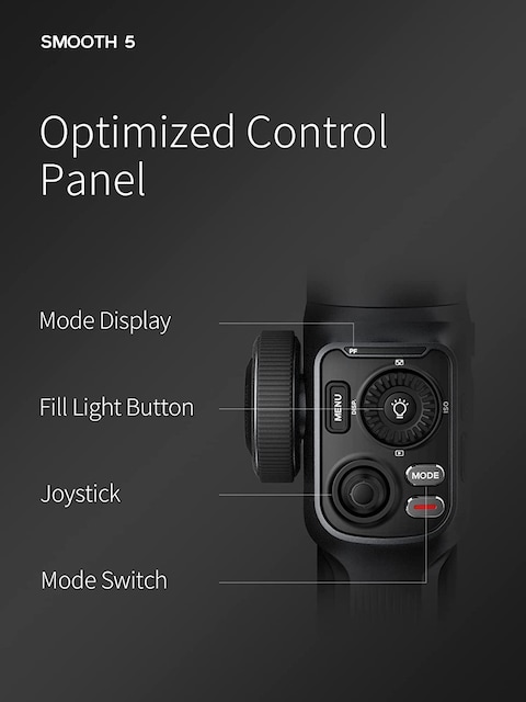 Zhiyun smooth 5 combo-Black