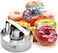 Ibili Doughnut / Cookie Cutter With Top Handle, Stainless Steel