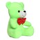 Cuddles Teddy Bear Plush Toy Green 25cm