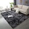 Generic Household Super Soft Area Rug, Anti Slip Tie-Dye Tufted Carpet/Rugs For Bedroom, Kids Room, Play Area, Nursery, (3.9Ft &times; 5.2Ft, Dark Grey)