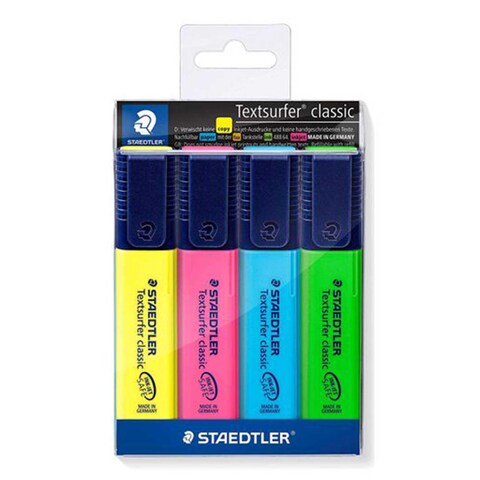 STAEDLER HIGHLIGTER 4PC