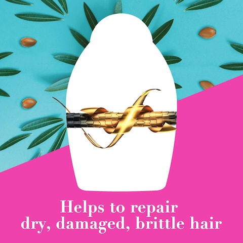 OGX Shampoo Extra Strength Hydrate &amp; Revive+ Argan Oil of Morocco New Gentle and PH Balanced Formula 385ml