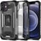 Spigen Nitro Force designed for iPhone 12 Mini case cover - Matte Black