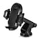 Totu Life Suction Series 360 Degree Clip Phone Holder Black