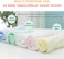 SKY-TOUCH 5pcs Muslin Baby Washcloths and Towels, Natural Organic Cotton Baby Washcloths, Soft Newborn Baby Towel and Muslin Washcloth for Sensitive Skin