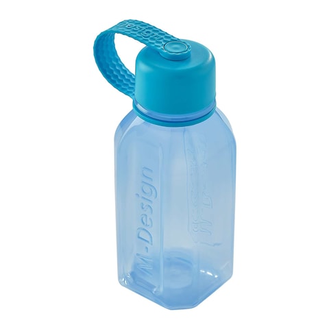M-Design Lunch Set - 1.1L Lunch Box with 500ml Water Bottle and 3-Piece Cutlery Set - Blue