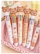 Multicolor Ballpoint Pen 0.5mm, 10-in-1 Colored Retractable Shuttle ball point Pens for Office School Supplies Students Children Kids Cute Stationery Gift (Bear 4pcs)