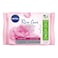 NIVEA Face Wipes Micellar Rose Care with Organic Rose Water All Skin Types 25 Wipes