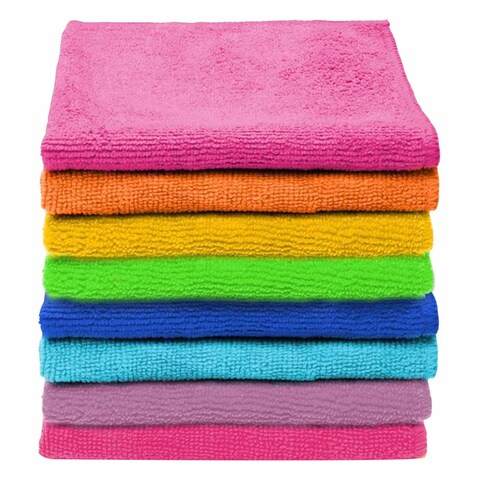 VILEDA MICROFIBRE CLOTH X8