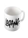 Giftex Logang Printed Mug White/Black 11.5X10.5X10.5cm