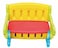 RBWTOYS Indoor/Outdoor Premium Quality kids long chair for garden and house   RW-16664