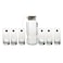 Luminarc Octime Diamond Drinkware Clear Glass 7 Pieces