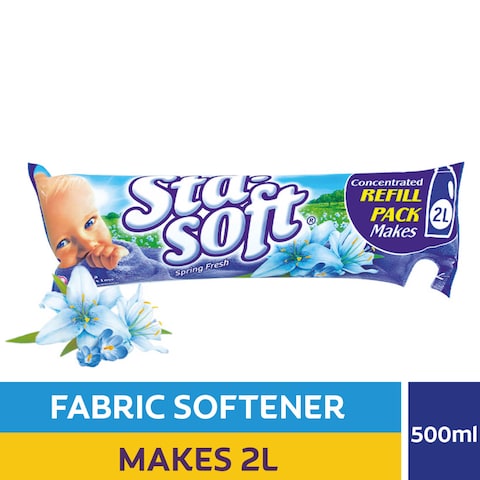 Sta Soft Spring Fresh 500ml Refill Pack Fabric Softener