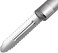 Royalford Professional Stainless Steel Peeler - Lancashire Peeler Perfect for Peeling Vegetables &amp; Fruits - Fish Peeler, Ergonomic Handle, Vegetable and Fruit Peeler/Slicer   1 Year Warranty
