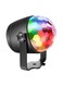 Generic - LED Disco Ball Light With Remote Control Blue/Yellow/Red