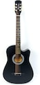 Mike Music 38 inch Acoustic Guitar with Bag and Strap (black)