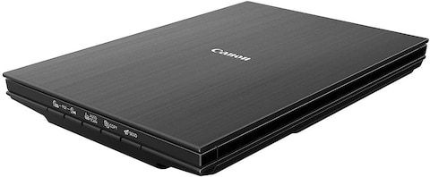 Canon LiDE 400 Scanner CanoScan Flachbettscanner DIN A4 (4.800 x 4.800 Dpi, 5 Scantasten, Stromversorgung &uuml;ber USB, ca. 8 s/Farbseite 300 Dpi, 48 Bit interne Farbtiefe), Schwarz