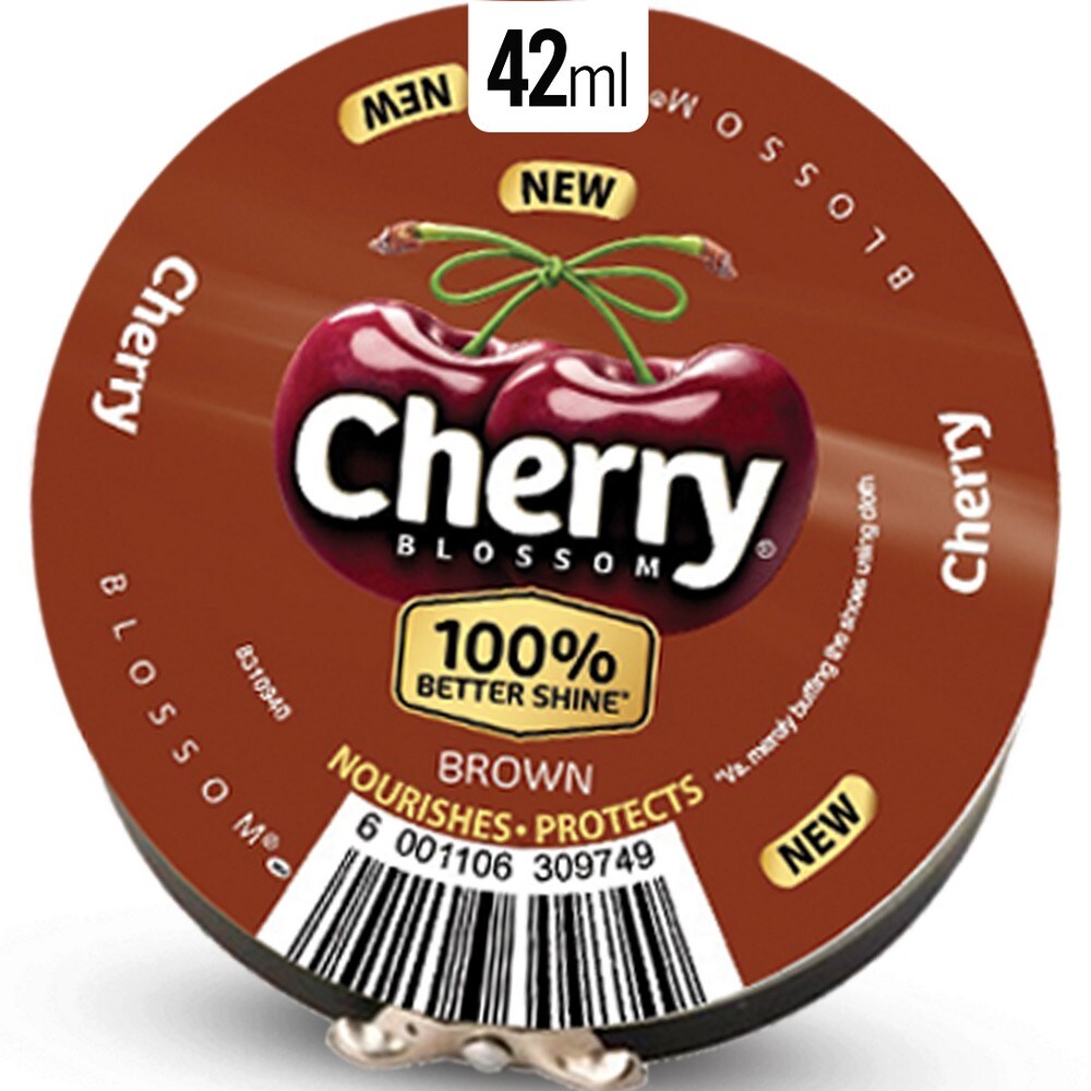 Buy Cherry Blossom Dark Tan Shoe Polish 42ml Online Carrefour Pakistan