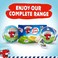 La Vache qui rit Dip &amp; Crunch Cheese and Breadstick Snack 8 Pieces 280g