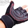 Sky Land Fitness Workout Gloves Men Women Half Finger Exercise Gloves Pair With Wrist Support For Weight Lifting, Cycling, Gym, Training, Made Of Microfiber, EM-9352, Black