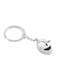 Generic Zinc Moto Helmet Keychain