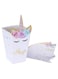 Generic 24-Piece Unicorn Pattern Popcorn Box Set