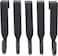 Royalford 5 Piece Over The Door Hanger Set Rf10937 Multi Purpose Plastic For Hanging Jackets, Towels And Other Things No Drilling Required Easy To Use, Multicolor