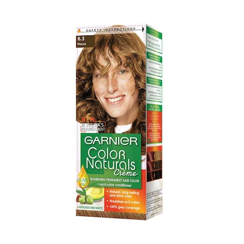 Garnier Color Naturals Creme Nourishing Permanent Hair Color 6.3 Moccha