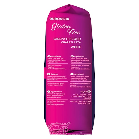 Eurostar Gluten-Free White Chapatti Flour 1.5kg