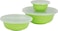 Royalford Rf11007 Plastic 3-Piece Food Container Bowl Set With Air-Tight Lid, Multicolor
