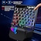 HXSJ Wired Keyboard And Mouse Combo V400 35 Keys Single-Hand Gaming Keyboard &amp; RGB Gaming Mouse Set For PC Laptop