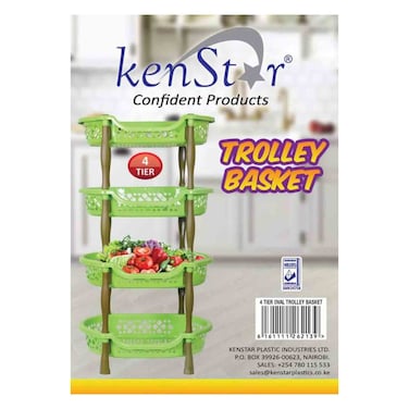 KENSTAR OVAL TROLLEY 4PC