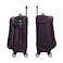 Eminent 4 Wheel Soft Casing Expandable Recycled Cabin Luggage Trolley 55cm Purple&nbsp;V6093SZ-20