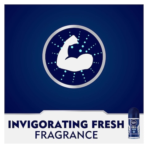 Nivea Aqua Cool Roll-On Deodorant For Men - 50ml