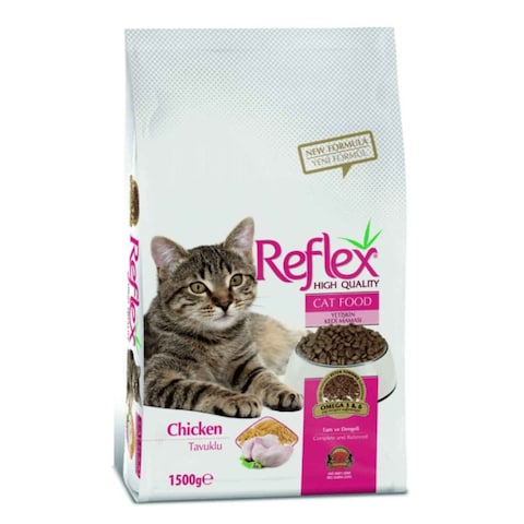 Reflex Plus Chicken And Rice Adult Cat Food 2Kg