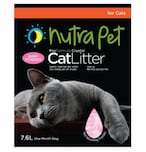 Buy Nutra Pet Cat Litter Silica Gel 7.6L Baby Powder Scent in UAE