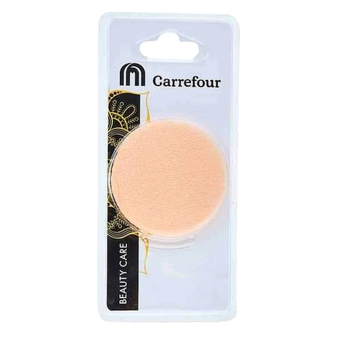 Buy Carrefour Powder Puff Beige in UAE