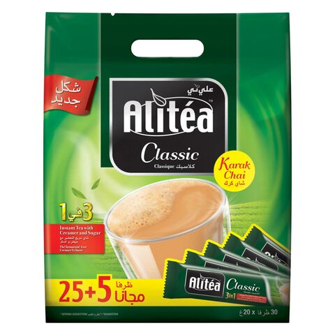 Alitea Classic 3 in 1 Karak Tea 30 Pieces