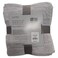 LA Collection 500 GSM Cotton Face Towel Set Mid Grey 30x30cm 4 PCS
