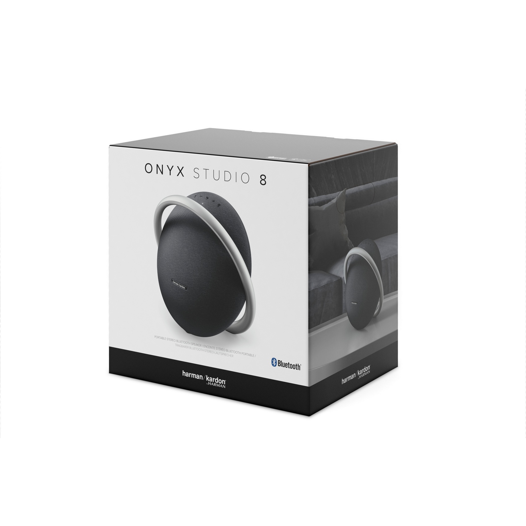 Harman Kardon Onyx Studio 8 Portable Bluetooth Speaker Black