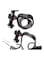 Generic 5 Digit Combination Steel Cable Mountain Bicycle Bike Safety Anti-Theft Lock 0.361Kg