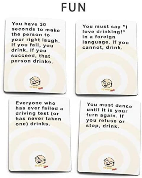 These Cards Will Get You Drunk - Fun Adult Drinking Card Game For Parties (Yellow)