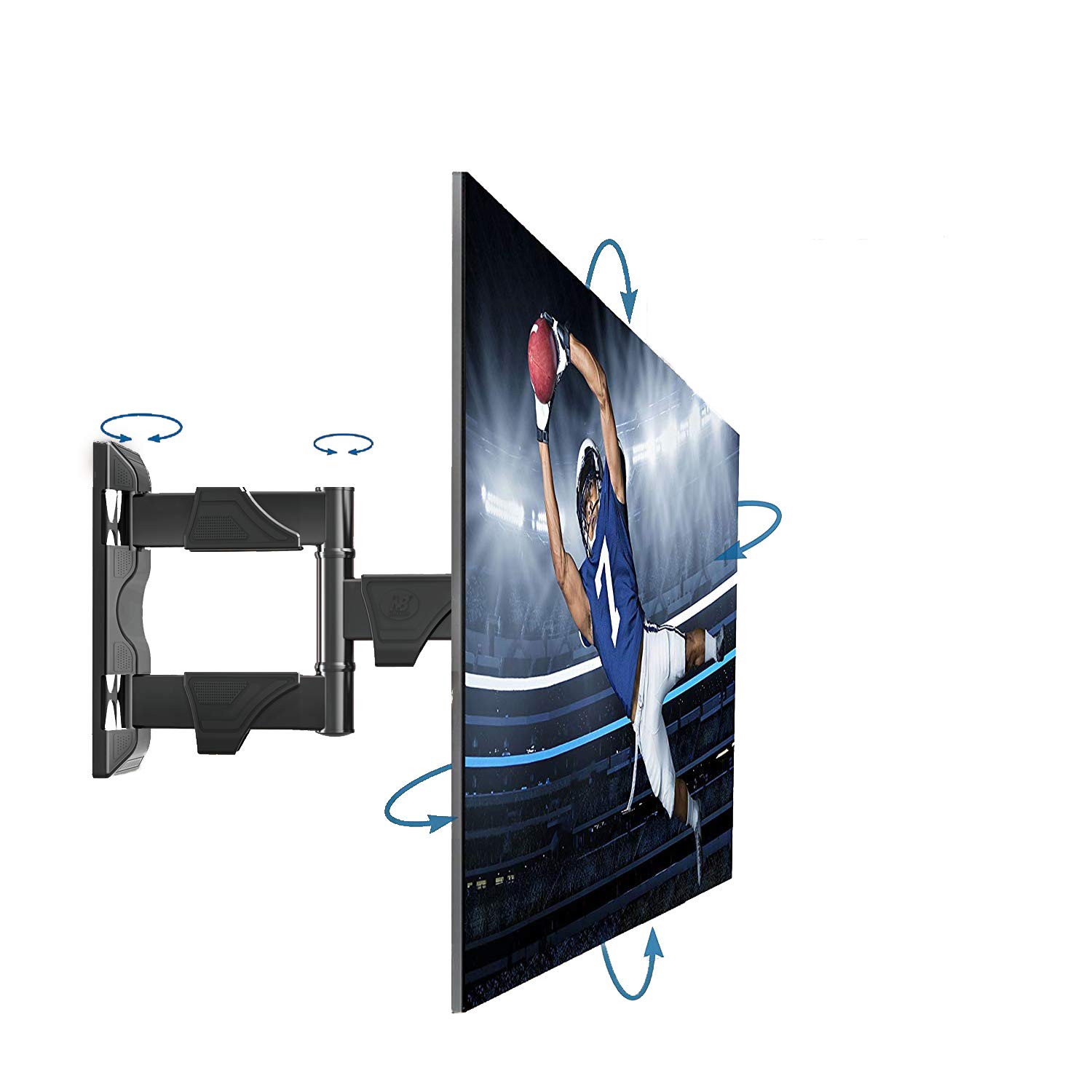 bgm Bgm Full Motion Tv Wall Mount For Most 32 55 inch