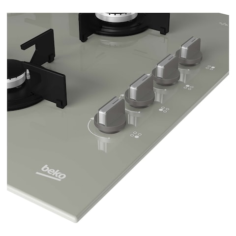 مسطح غاز بيكو EGE بلت ان - 4 شعلة - 60 سم - رمادي - BOCD T 6010