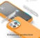 elago Liquid Silicone for iPhone 15 Pro MAX case cover Full Body Protection, Shockproof, Slim, Anti-Scratch Soft Microfiber Lining - Orange