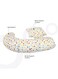 Moon Multi-Position Comfortable Pregnancy Pillow Cotton, Multicolour, 57X46X14cm