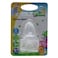 BBY REG. SILICONE NIPPLE 2 PK