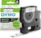 Dymo D1 Labelling Tape 12mm Black On White 45013