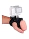 Sunshine - Leather Hand Wrist Grip Strap Black
