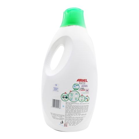 Ariel Automatic Lavender Laundry Liquid Detergent 3L